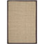 Debroh natural fiber maritime rupee solid color rug-434642007