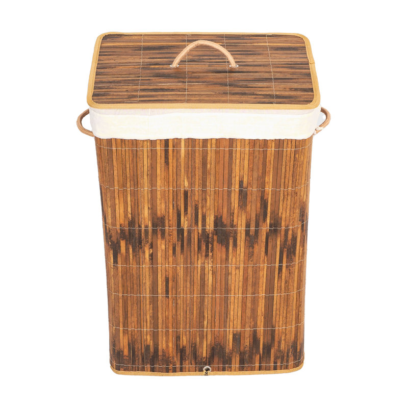 Panier à linge en bambou