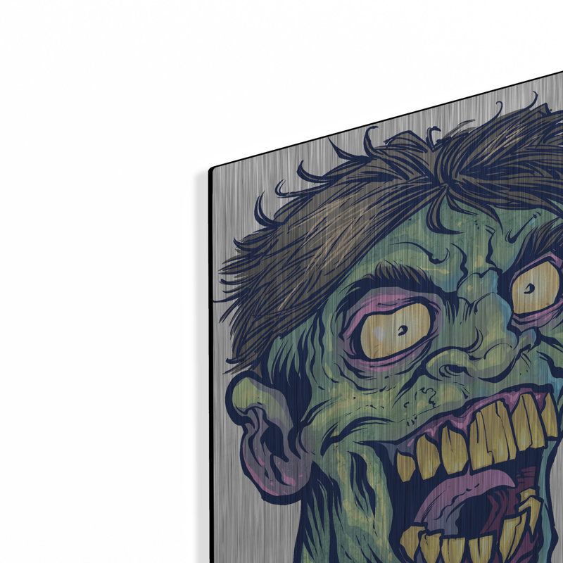 "Zombie Pattern Head 15" par Flyland Designs, H 16 po x l 12 po