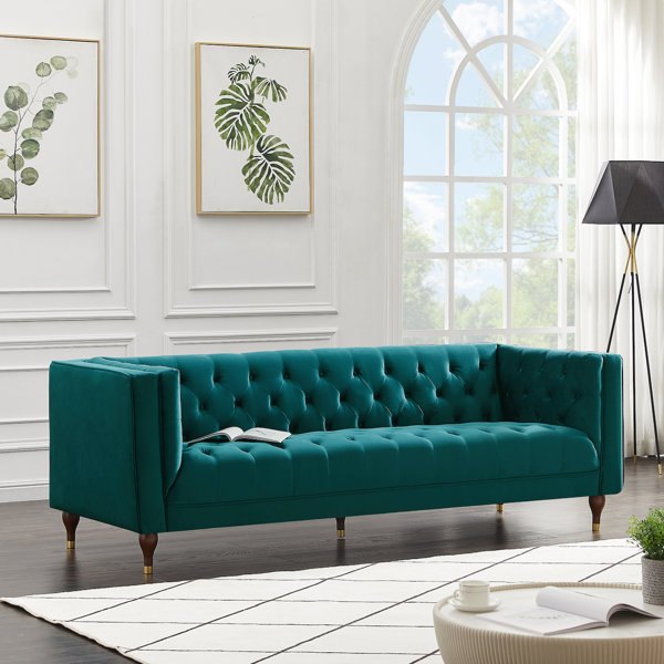 Rosdorf Park Charlotte-Anne 88'' Upholstered Sofa | Wayfair