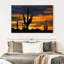 Illustration de coucher de soleil de cactus Alvord I-108880796