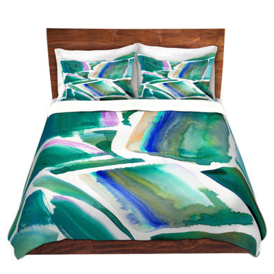 DiaNoche Duvet Cover Sets Microfiber by Rachel Brown - Crystal Vision