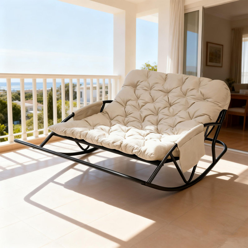 Steel Rocking Chair