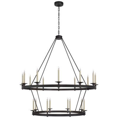 Chapman & Myers Launceton Two Tiered Chandelier
