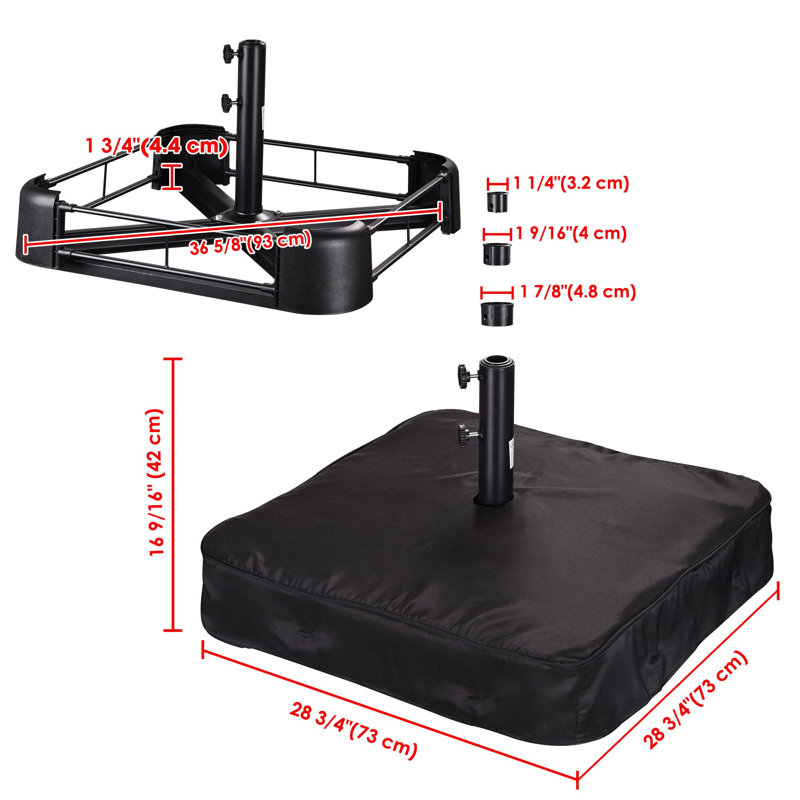 Support de parasol pour patio