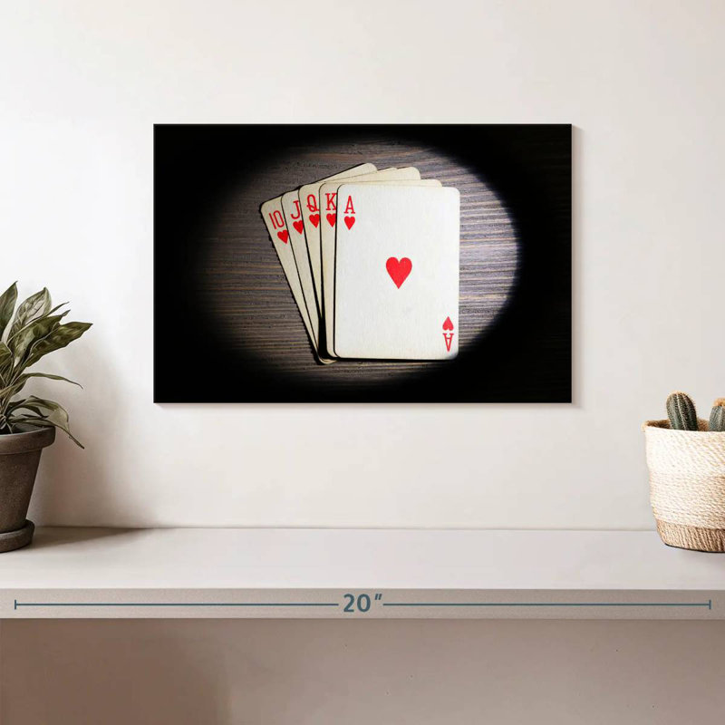  «Poker Flush, H 8 po x l 12 po