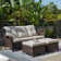 Carolina 5 - Person Patio Conversation Sets with Cushions