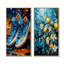 Starfruit Starry Night - fruits, ensemble de 2 impressions sur toile-102576221-102576224