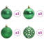 180cm H Lighted Artificial Christmas Tree
