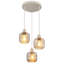 Sumako 3 - Light Bronze Geometric Pendant