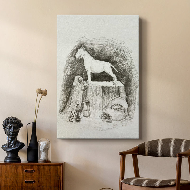 A Gentleman II - galerie sur mesure, H 60 po x l 40 po