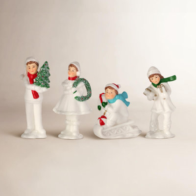 Christmas in the Village Children Figurine