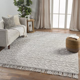 Tapis intérieur / extérieur blanc vif / aigrette / noir café Zayne