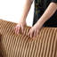 Foam-Filled Boneless Chaise Lounge Sofa with Pillows-2078319831