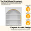 Armoire de cuisine 70,8 po avec portes en rotin et tablette réglable ouverte-1744912404