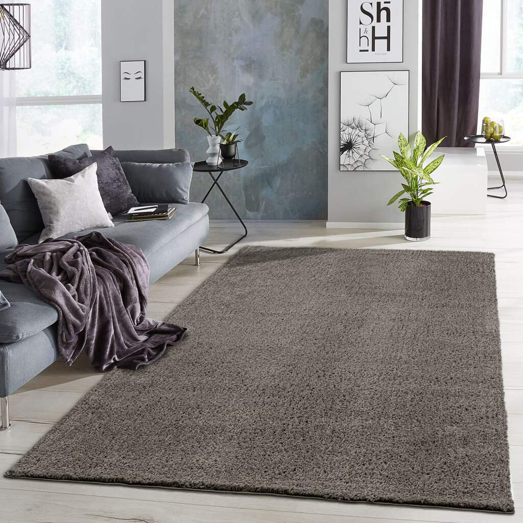 Teppich Florelle in Taupe