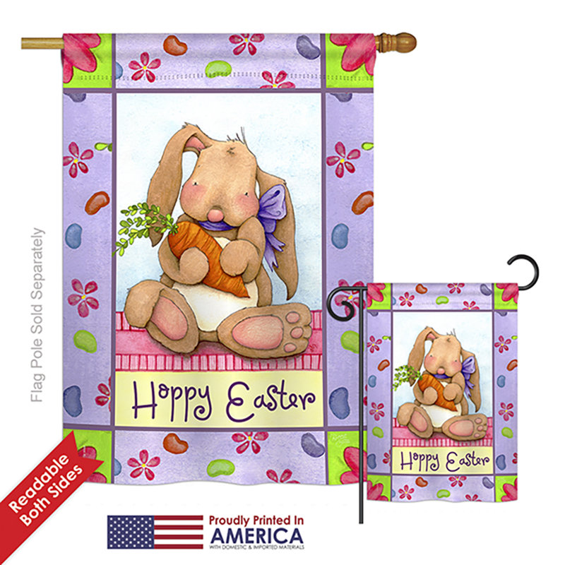 Double Sided Polyester Animal Flag Set
