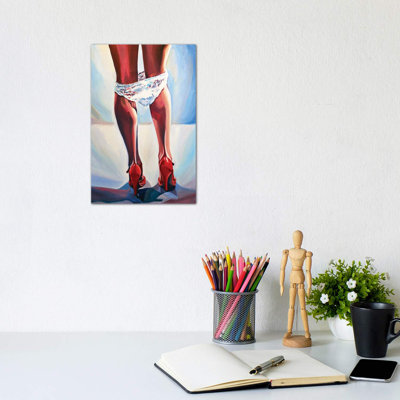 Red Heels by Sasha Robinson - Wrapped Canvas Painting