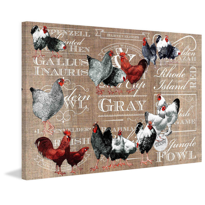 " Chicken Burlap "