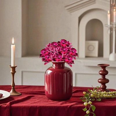 10 pièces d'arc-en-ciel rose, fleurs, roses, cadeaux de Noël, décorations de mariage et fournitures de fête d'anniversaire pour les mariages, fêtes de fin d'année, cadeaux de Noël