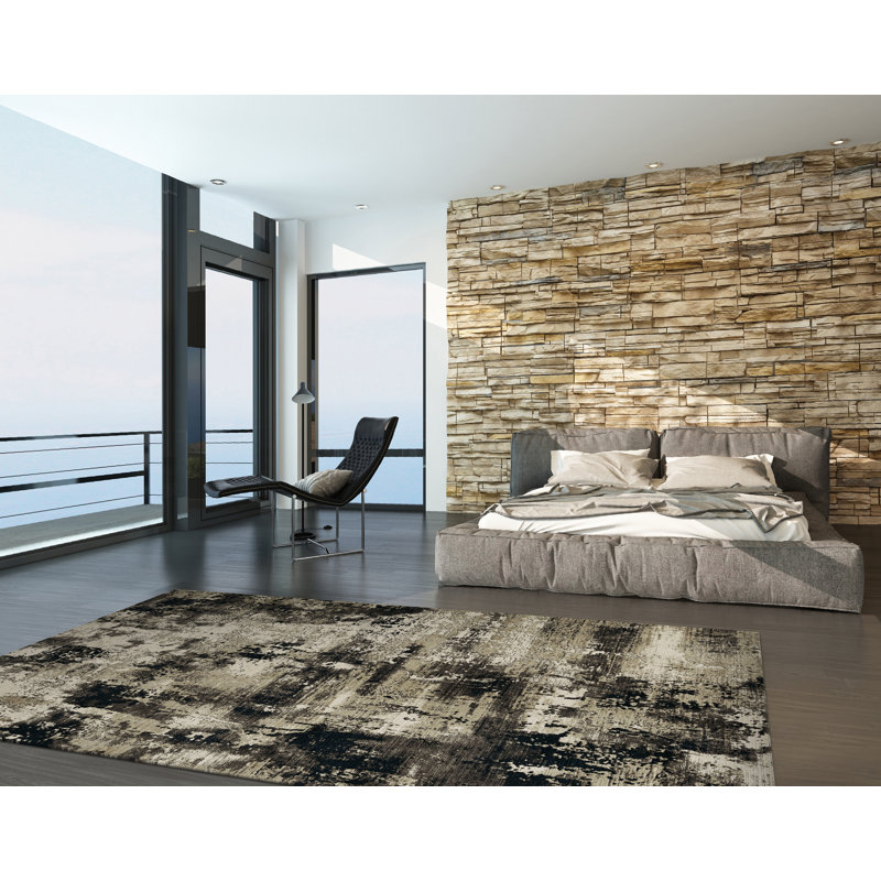 Arayah Geometric Indoor Rug, Round 8'