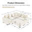 Canapé modulaire rembourré, canapé modulaire pour le salon-872750813