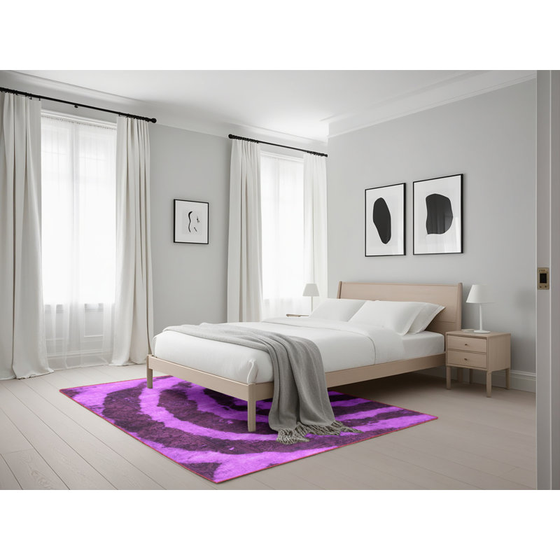Tapis mauve Danieljoseph, Rectangle 5 pi x 7 pi