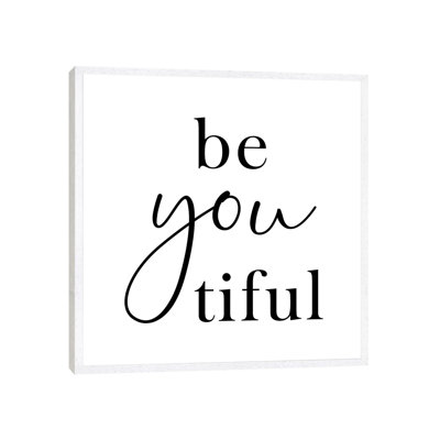 Beyoutiful by Nouveau Prints - Print on Canvas
