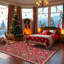 Laziya Christmas Rug-760123332