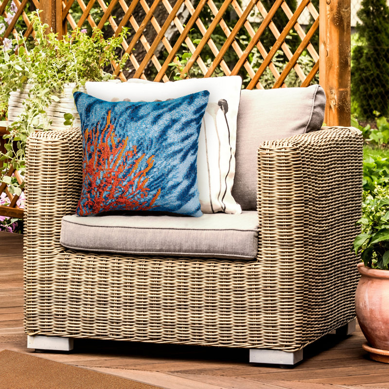 Outdoor Throw Pillow, 18" x 18"