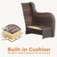 Markovich 5 Piece Rattan Seating Group