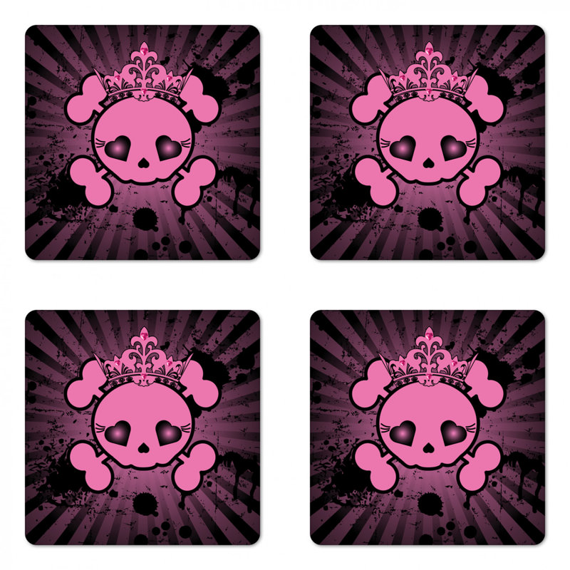 Square 4 Piece Coaster Set