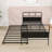 Twin Platform Bed with Trundle