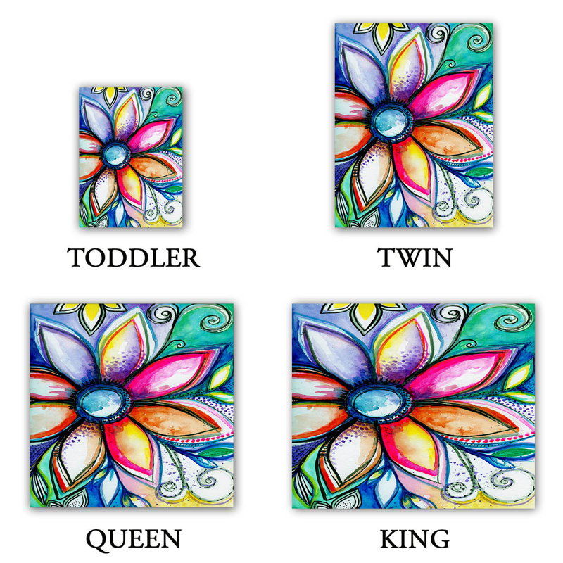 DiaNoche Duvet Cover Sets Microfiber by Robin Mead - From Within, Twin Duvet Cover + 1 Standard Sham