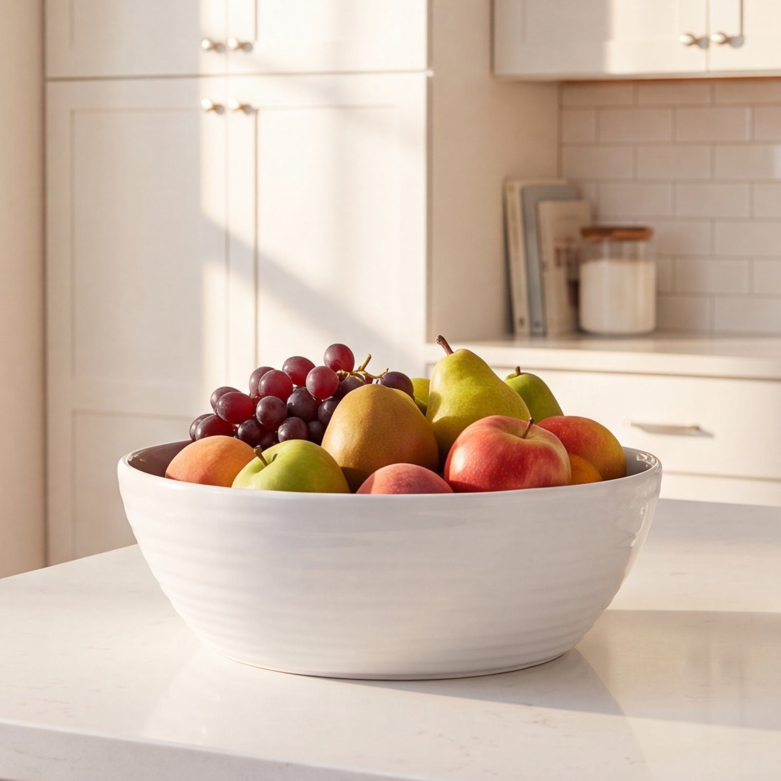 Pinch Stoneware Salad Bowl, Gray