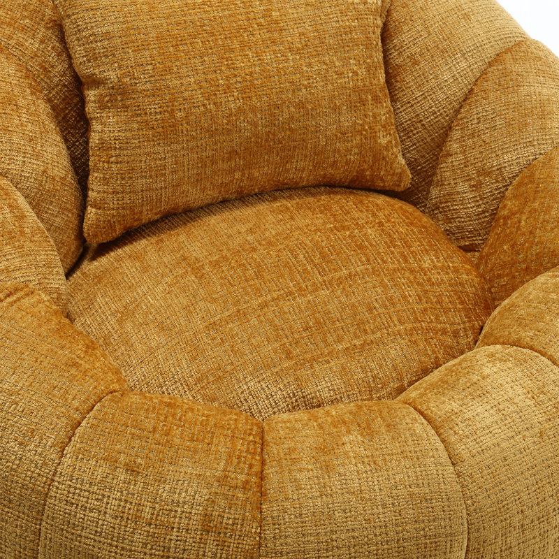 Fauteuils à billes modernes à compression complète, Jaune