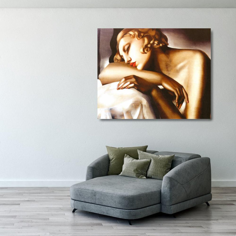 Sleeper, 28" H x 35" W