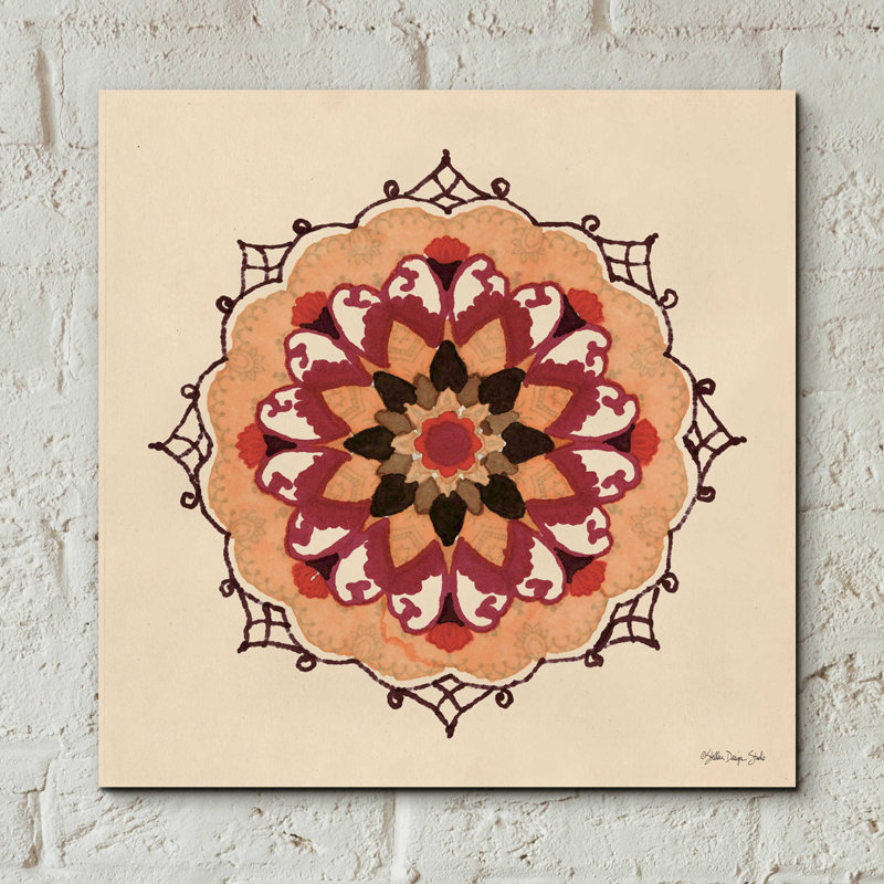 "Mandala 1" par Stellar Design Studio, H 12 po x l 12 po x P 0,13 po