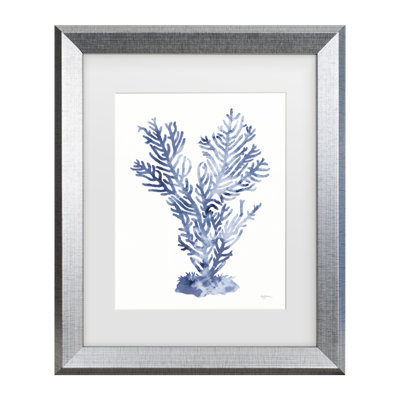Art encadré Mary Mary Shibori Coral I