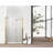 46.5" W x 72" H Pivot Frameless Shower Door-85752671