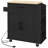 Sicilee Kitchen Cart with Manufactured Wood Top-1104807361
