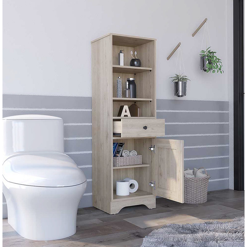 Armoire décorative, un tiroir, une armoire, Gris