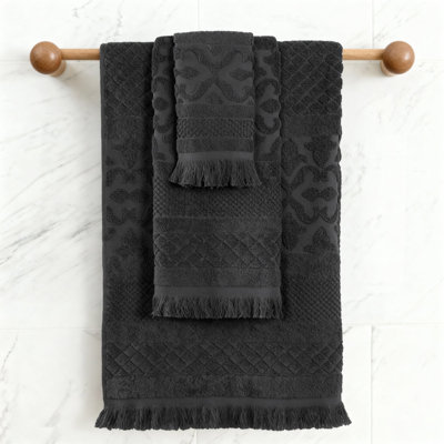 Ensemble de serviettes en coton 3 pièces Blue Nile Mills