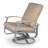 Askar Swivel Powder Coated Aluminum Outdoor Lounge Chair-19643669-19643686-19643691