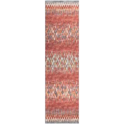 Chenille Chevron Indoor / Outdoor Rug