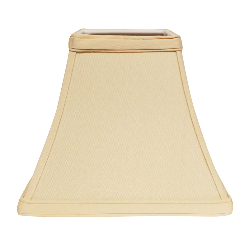 Abat-jour cloche carrée 14 po gris ardoise