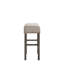 Tabouret de comptoir avec siège rembourré de 26 po Devon-836113416