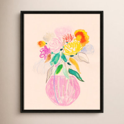 Simple Floral Collection "Simple Floral I" Print by Bea Dina