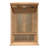 Dynamic Saunas Toulouse 2-Person Near Zero EMF FAR Infrared Sauna in Canadian Hemlock				
