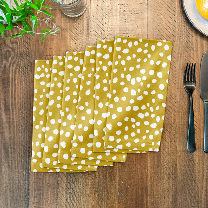 Serviette 10 "Farmingville Painted Spots